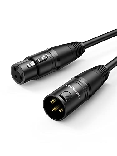 Amazon | UGREEN マイクケーブル オス-メス XLR ケーブル
